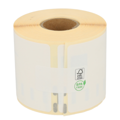Dymo 99014/ S0722430 kompatible Etiketten, Format 101mm x 54mm, 220 Etiketten pro Rolle, permanent, weiß