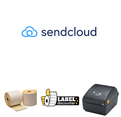 Kombi-Paket SendCloud: Zebra ZD220D + 900 Etiketten 102mm x 150mm
