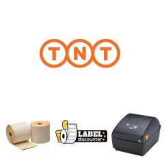 Kombi-Paket TNT: Zebra ZD220D + 900 Etiketten 102mm x 150mm