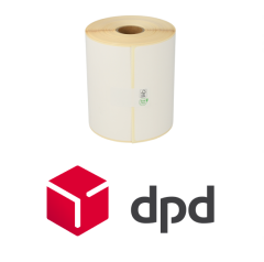 Zebra kompatible DPD Versandetiketten 800264-605, DPD Label, thermisch, 102mm x 150mm, 300 Etiketten, weiß, 25 Kern, permanent