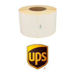 Zebra UPS kompatible Versandetiketten 800740-605, Format 102mm x 150mm, 900 Etiketten, weiß, 76 Kern, permanent