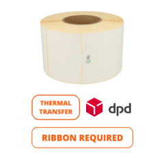 Zebra Z-Perform 1000T (87985) kompatible Thermoetiketten DPD, Transferpapier, 102mm x 152mm, 900 Etiketten, 76 Kern