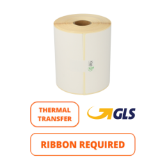 Zebra TTR  Thermotransfer Versandetiketten (800294-605) GLS, Format 102mm x 152mm, 300 Etiketten pro Rolle, 25 Kern