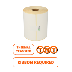 Zebra TTR  Thermotransfer Versandetiketten (800294-605) TNT, Format 102mm x 152mm, 300 Etiketten pro Rolle, 25 Kern