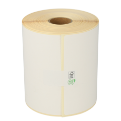 Thermische VersandEtiketten, 102mm x 150mm, ECO, 300 Etiketten, weiß, 25mm Kern, permanent
