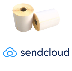 Zebra kompatible SendCloud Versandetiketten 800264-605, SendCloud Label, thermisch, 102mm x 150mm, 300 Etiketten, weiß, 25 Kern, permanent