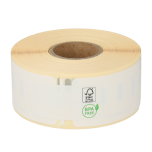 Dymo 11355 kompatible Etiketten, 19mm x 51mm, 500 Etiketten, permanent, weiß