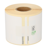 Dymo 99014/ S0722430 kompatible PP Etiketten, Format 101mm x 54mm, 180 Etiketten pro Rolle, permanent, weiß (Polypropylen)