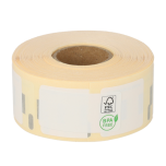 Dymo S0929120 kompatible Etiketten, 25mm x 25mm, 750 Etiketten, permanent, weiß