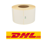 Zebra DHL (3005093) Kompatible Versandetiketten, 102mm x 210mm, 640 Etiketten, weiß, 76mm Kern, permanent